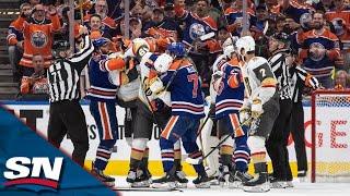 Oilers-Golden Knights Gets Heated with Kevin Lowe | Kyper and Bourne