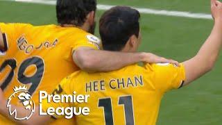 Hee-chan Hwang doubles Wolves advantage v. Brentford | Premier League | NBC Sports
