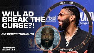 Anthony Davis will BREAK THE CURSE  - Kendrick Perkins expects a big Game 4️⃣ for AD | First Take