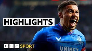Highlights: Frustrated Rangers take slim lead over Servette | Champions League qualifier