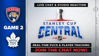 Florida Panthers vs. Toronto Maple Leafs | Live Chat | Game 2 | NHL Playoffs
