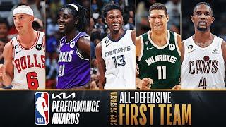 The BEST Of The 2022-23 Kia NBA All-Defensive First Team!