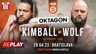 MMA Oktagon 42 in Bratislava: Jeremy Kimball – Ruben Wolf Relive | kompletter Kampf