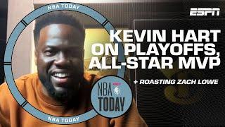 Kevin Hart boasts his NBA knowledge and Celebrity All-Star Game MVP stature on NBA Today