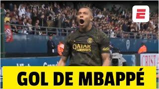 GOL DE MBAPPÉ adelanta al PSG ante el Troyes | Ligue 1