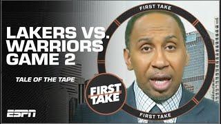 JJ Redick & Stephen A. DETAIL how the Warriors can keep pace with the Lakers   | First Take