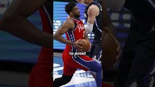 Joel Embiid is flopping on purpose!?