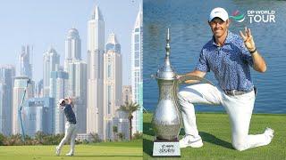 Every Shot from Rory McIlroy's Winning Round of 68 at the 2023 Hero Dubai Desert Classic