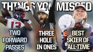 XFL's forward pass rule and three hole-in-ones | Things You Missed