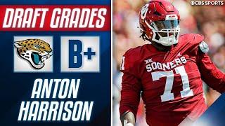 Jaguars PROTECT Trevor Lawrence In Drafting Anton Harrison With The 27th Overall Pick I CBS Sports