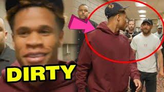 DEVIN HANEY THROWS SHADE AT LOMACHENKO, CALLS HIM A DIRTY FIGHTER TO HIS FACE!
