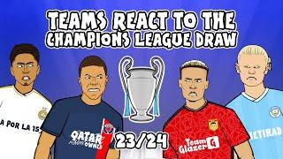 Champions League Draw 23/24 - Football Reacts!