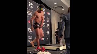 Gilbert Burns comes in at 171 pounds for UFC 288