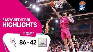 Telekom Baskets Bonn - medi bayreuth | Highlights easyCredit BBL 22/23