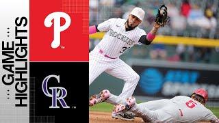 Phillies vs. Rockies Game Highlights (5/14/23) | MLB Highlights