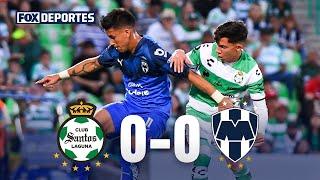 Santos 0-0 Monterrey | HIGHLIGHTS | Cuartos de final - Ida | FOX Liga MX | 10 de mayo