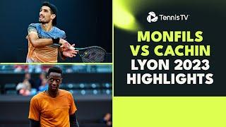 Gael Monfils & Pedro Cachin Entertaining Highlights! | Lyon 2023