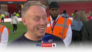 Forest are STAYING UP! Steve Cooper gives his immediate reaction to avoiding relegation!