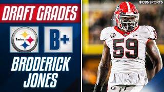 Steelers Select ATHLETIC TACKLE In Broderick Jones with No. 14 Overall Pick | 2023 NFL Draft
