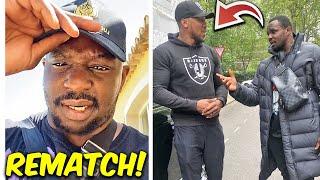 DILLIAN WHYTE REACTS TO MEETING AJ JOSHUA POST TYSON FURY FIGHT UPDATE!