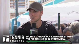 Jan-Lennard Struff talks about his win against Casper Ruud | 2023 Monte Carlo Third Round