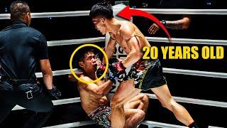 20-Year Old Muay Thai Phenom DEMOLISHES Former ONE World Title Challenger