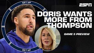 Doris Burke is 'looking directly at Klay Thompson' to step up for the Warriors in Game 5  | Get Up