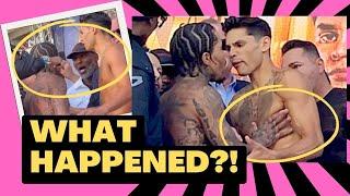 GERVONTA DAVIS FIRES OFF AT BERNARD HOPKINS FOR TOUCHING HIM! TANK & RYAN NEARLY COME TO BLOWS!