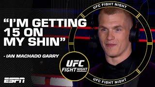Ian Machado Garry describes the tattoo he’s getting after win | UFC Post Show | ESPN MMA