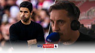 "I always doubted their experience to cope at the end" | Gary Neville on Arsenal's late season form