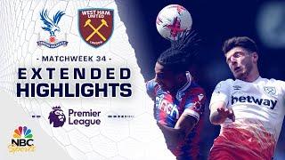 Crystal Palace v. West Ham United | PREMIER LEAGUE HIGHLIGHTS | 4/29/2023 | NBC Sports