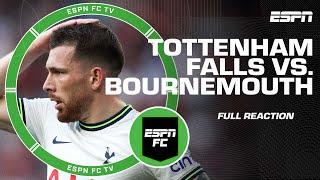 Tottenham falls to Bournemouth: They don’t deserve to play in Champions League – Hislop | ESPN FC
