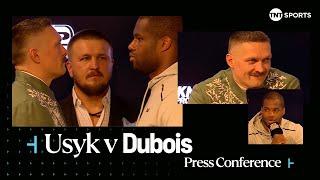 The heavyweight showdown!  | Oleksandr Usyk and Daniel Dubois Press Conference | #usykdubois