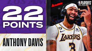 Anthony Davis Scores 22 Points In Lakers Game 1 W! | April 16, 2023
