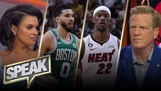Celtics avoid elimination in Game 4 vs. Heat, Tatum & Brown combine for 50 Pts | NBA | SPEAK