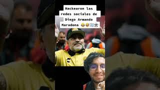 Hackean redes sociales de Diego Armando Maradona