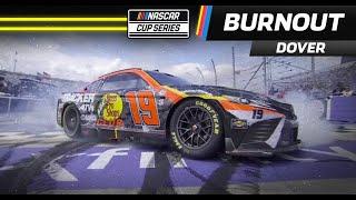 Burn it down: Martin Truex Jr. smokes out the 'Monster Mile' after big win
