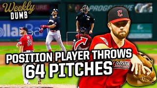 Guardians position player makes pitching history | Weekly Dumb