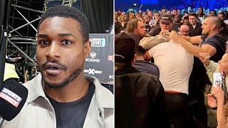 'TOMMY FURY IS A F****** P****' - CLIFTON MITCHELL STICKS IT ON IDRIS VIRGO AFTER RINGSIDE BUST UP