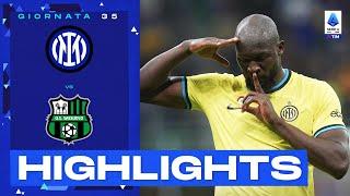 Inter-Sassuolo 4-2 | A San Siro comanda Lukaku: Gol e Highlights | Serie A TIM 2022/23