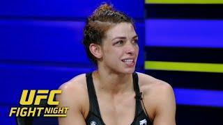 Mackenzie Dern recaps win vs. Angela Hill, explains callout of Rose Namajunas | UFC Post Show