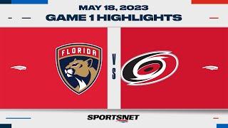 NHL Eastern Conference Final Game 1 Highlights | Panthers vs. Hurricanes - May 18, 2023