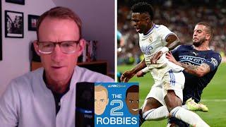Man City-Real Madrid rematch; Man United crash out of Europa | The 2 Robbies Podcast | NBC Sports