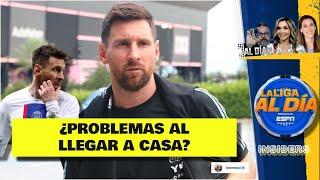 INCREÍBLE. Messi perdió la intimidad al regresar a su casa en Barcelona | La Liga Al Día