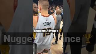 The BEST MOMENTS From The NBA Western Conference Champions The Denver Nuggets! | #Shorts