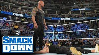 The Rock dishes out the People’s Elbow to Austin Theory: SmackDown, Sept. 15, 2023