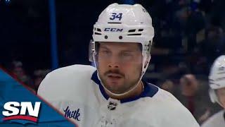 Maple Leafs' Matthews Tips Shot Past Vasilevskiy For First Goal Of Series vs. Lightning