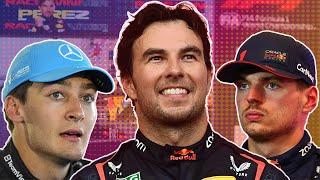 Sergio Perez Wins in Baku, Max Verstappen and "Princess" George Russell Clash | ESPN F1