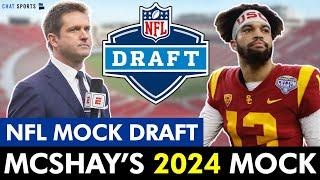 Todd McShay’s WAY-TOO-EARLY ESPN 2024 NFL Mock Draft With TRADES Ft. Caleb Williams & Drake Maye