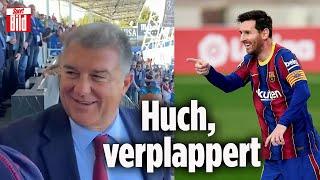 Barcelona-Präsident Laporta plaudert Messi-Rückkehr aus | InTORnational